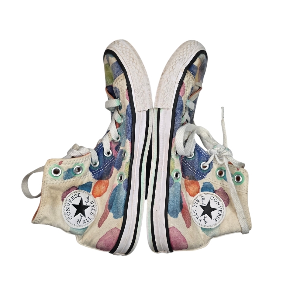 Converse Colorful Juniors Mid Top Sneakers 3 - Picture 3 of 8